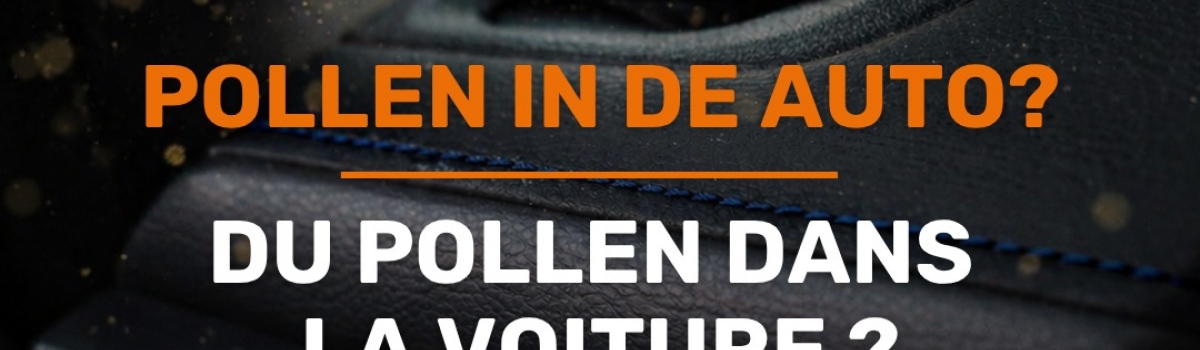 Pollen in de auto